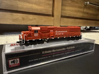 Atlas N Scale Canadian Pacific CP SD60 6257 DCC ESU Loksound - Image 1 of 2
