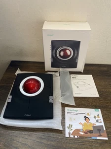 Nulea Wireless Bluetooth Or USB Receiver Rechargeable Trackball Mouse Model M512 - Picture 1 of 15
