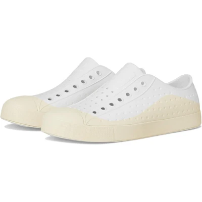 Zapatos nativos Sugarlite Jefferson Roam zapatos sin cordones blanco tostado niño pequeño 6 Foto 1 de 4