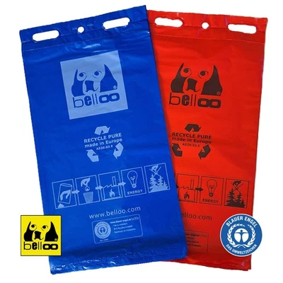 BELLOO Hundekotbeutel RECYCLING Rot oder Blau - Bild 1 von 4