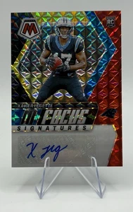 2024 MOSAIC RED CHOICE IN FOCUS ROOKIE AUTO XAVIER LEGETTE RC - Picture 1 of 2