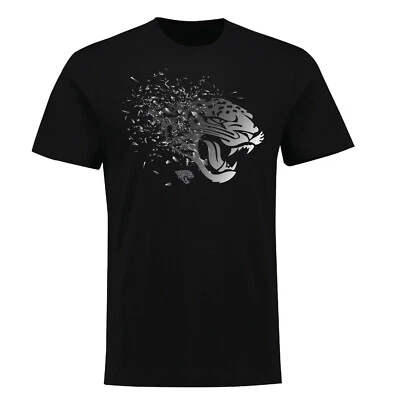 NFL T-Shirt Jacksonville Jaguars Shatter Graphic Logo Football Shirt schwarz