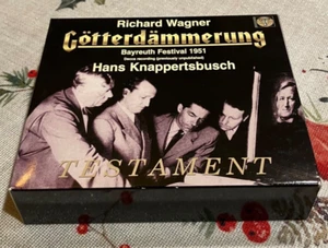 Richard Wagner Götterdämmerung Knappertsbusch Bayreuth 1951 Testament 4 CD MINT - Bild 1 von 9