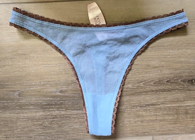 NWT Vintage Y2K Victoria's Secret Multi Sheer Nylon Mesh Thong String Panties S - Image 1 of 3