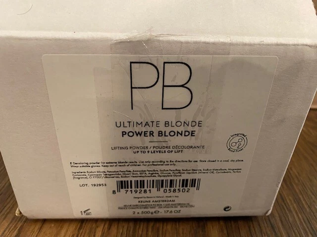 Keune Ultimate Blonde POWER BLONDE Lifting Powder REFILLS, 2 x 17.6oz - Image 1 of 1