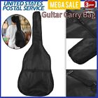 Black 38" Acoustic Electric Guitar Gig Bag Carry Bag Handbag 420D Oxford Cloth