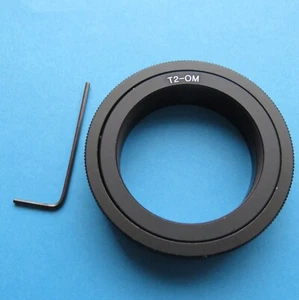 T2/T Mount Adapter ring 4/3 for Olympus E-5 E-3 E-510 E-500 E-450 E-620 - Picture 1 of 5