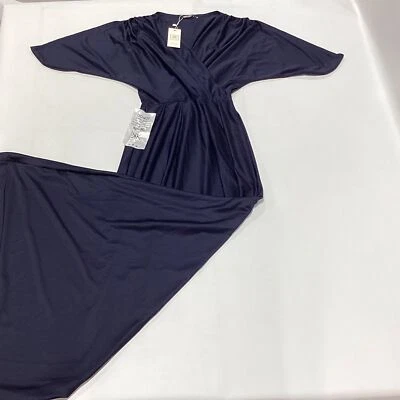 Vestido para mujer Koh Koh azul marino manga corta pequeño NUEVO Foto 1 de 4