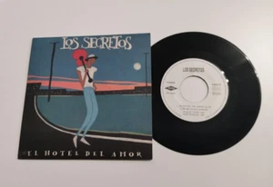 LOS SECRETOS El hotel del amor SINGLE VINILO 1991 ALVARO URQUIJO ENRIQUE URQUIJO - Imagen 1 de 2