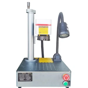 Macchina incisore marcatura laser fibra US 50W MAX incisore laser acciaio taglio marcatura - Foto 1 di 22