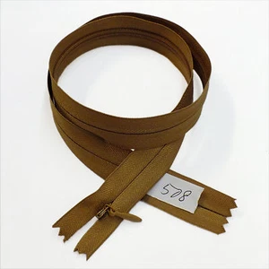 12 pcs Quality BKC  Invisible Zipper, Top Open Bottom Closed 24" Dark Brown #508 - Picture 1 of 1