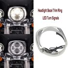 Headlights Turn LED Lights For Electra Glide Ultra Classic Low FLHTCUL 2015-2016