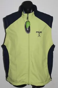 Ping Collection Performance Dynamics Golf Windbreaker Vest Men's Large BNWT - Picture 1 of 7