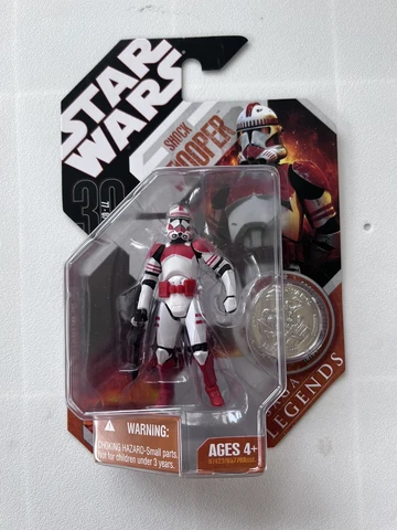 Star Wars 30th Anniversary Saga Legends SHOCKTROOPER 3.75" Action Figure Cover