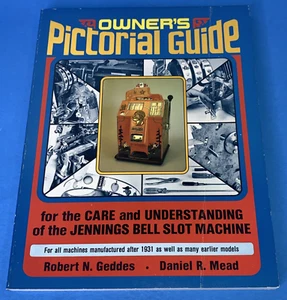 Guía ilustrada del propietario - Máquina tragamonedas Jennings Bell Robert Geddes Mead 1981 - Imagen 1 de 12