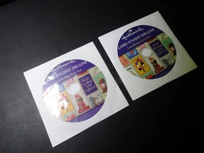 Hallmark Card Studio Deluxe, 2024, 2-DVDs SEALED SLEEVE, NO BOX Win 11, 10 & 8 - Image 1 of 4
