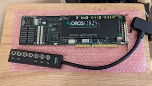 OROS OR25 dynamic signal analyser PC ISA card - Unable to test - Picture 1 of 4