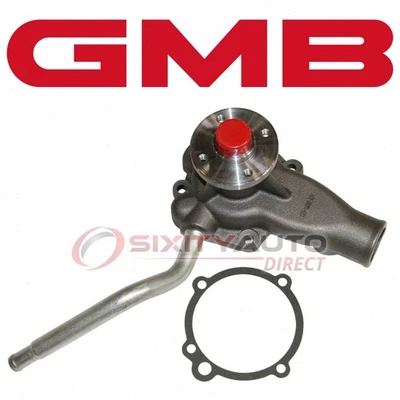 GMB Water Pump for 1987-1992 Ford F-250 4.9L L6 - Coolant Antifreeze Engine qt - Изображение 1 из 4