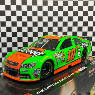NASCAR Diecast 2014 Danica Patrick Green GoDaddy Chevrolet SS 1/24 - Image 1 of 4