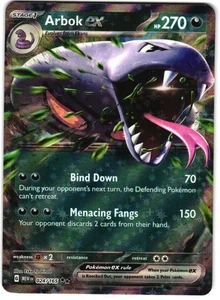 Arbok EX Holo 24/165 Pokemon SV: Escarlata y Violeta 151 - Imagen 1 de 3