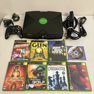 Consola Microsoft Xbox Original con 1 Mando y 8 Juegos - Probada - Imagen 1 de 11