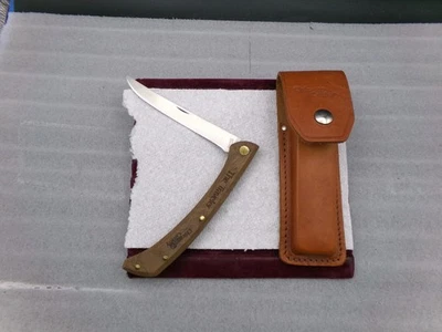 Cuchillo de filete plegable vintage Chicago Cutlery PS25 The Traveler con funda EE. UU. Foto 1 de 4