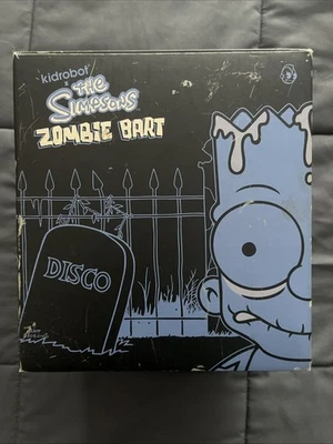 Figura Kidrobot X Los Simpson Zombie Bart - Matt Groening - Exclusivo - NUEVO Foto 1 de 4