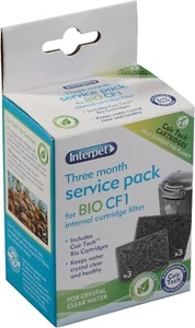 Interpet 3 Month Service Pack for the Interpet Internal Cartridge Filter CF1 - Picture 1 of 8