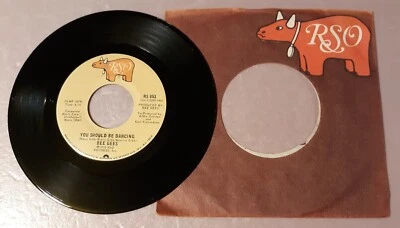 Bee Gees You Should Be Dancing/Subway by RSO Records 45rpm 7" Vinyl - Image 1 of 2