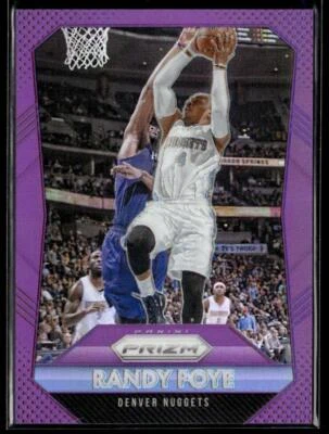 2015-16 Panini Prizm Randy Foye Purple Prizms #/99 HS - Image 1 of 2