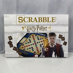 NEW Harry Potter SCRABBLE Board Game Open Box, Letters Sealed, Never Played