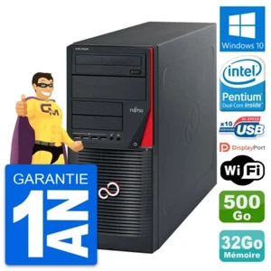PC Tour Fujitsu Celsius W530 Pentium G3220 RAM 32Go Disque 500Go Windows 10 Wifi - Photo 1/7