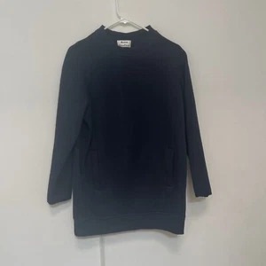 Acne Studios Sweatshirt mit Rundhalsausschnitt in blau mit Taschen XS - Bild 1 von 8