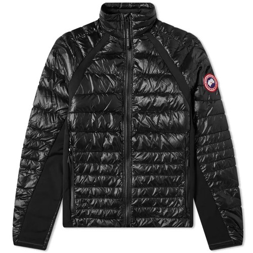 NUOVA giacca trapuntata Canada Goose da uomo Hybridge Lite nera taglia S #DC223