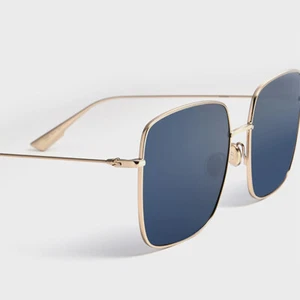 Christian Dior STELLAIRE 1 Gold/Blue Women Sunglasses - Photo 1/5