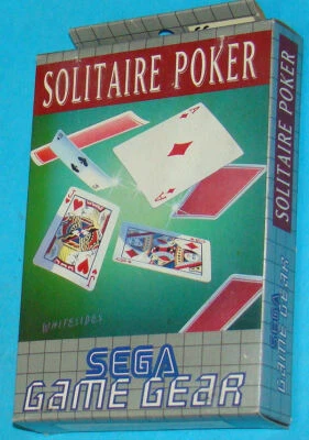 Solitaire Poker - Sega Game Gear GameGear- PAL - Bild 1 von 3