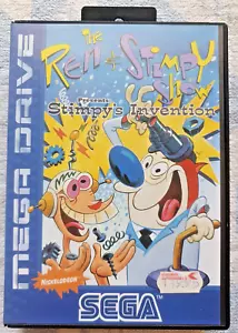 The Ren and Stimpy Show - Sega Mega Drive komplett mit Verpackung und Anleitung - Bild 1 von 4