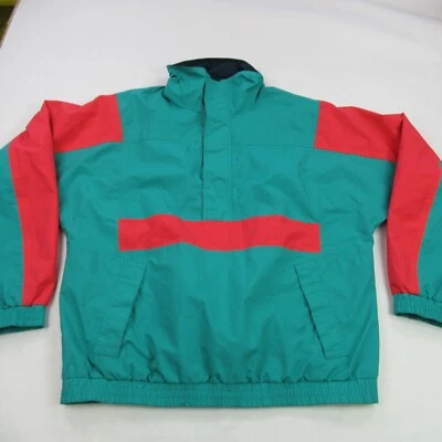 Eddie Bauer Jacket Large Mens Long Sleeve 1/4 Zip Outdoors Pockets Nylon - Image 1 of 4