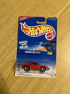 Porsche 911 #590 1996 Hot Wheels rojo - Imagen 1 de 2