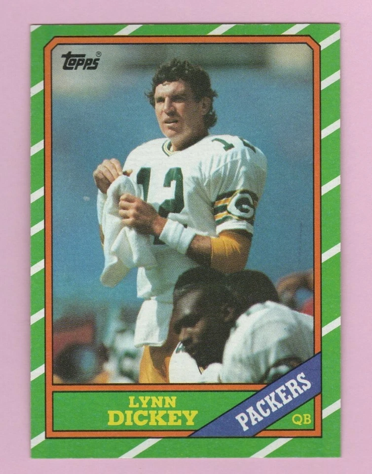 1986 Topps Lynn Dickey #214 Green Bay Packers - Image 1 of 1