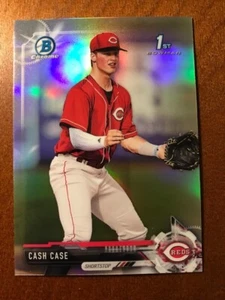 Bowman Chrome Draft Refractors 2017 #BDC198 Cash Case Reds - Imagen 1 de 2