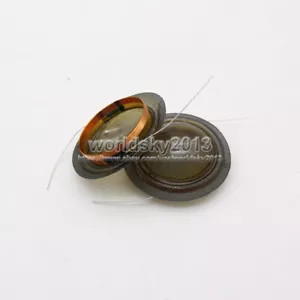 2pcs Tweeter 25,9mm Bobina Vocale Pellicola Sonora Traslucida Riparazione Diaframma - Foto 1 di 6