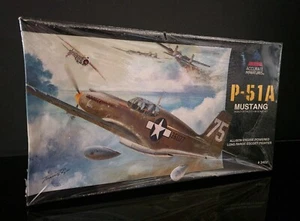 NEW SEALED Accurate Miniatures P-51A Mustang 1:48 Scale Model Plane Kit #3402 - Picture 1 of 5
