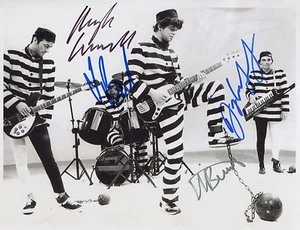The Stranglers SIGNED Photo 1st Generation PRINT Ltd 150 + Certificate /2 - Picture 1 of 1