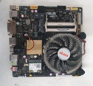 ASUS H81T R1.02 DDR3 LGA1150 Core i3,i5,i7 4th Gen CPU Sup. Mini-ITX Motherboard - Afbeelding 1 van 6