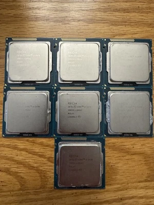 LOTE DE 7 procesadores Intel Core i5-3470 SR0T8 3,2 GHz Foto 1 de 2