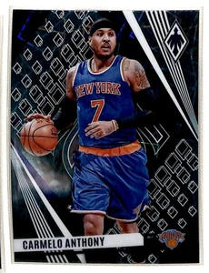 2023-24 Panini Phoenix Teal Laser Carmelo Anthony New York Knicks #68 - Picture 1 of 2