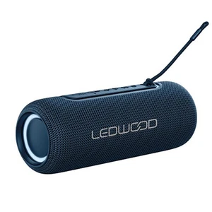 Ledwood XTREME 140 Bluetooth speaker with ambient LED and IPX5 waterproofing - Photo 1 sur 2