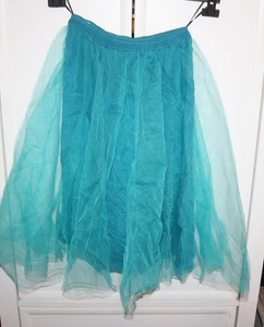 Kinder Mächen Tutu Rock Türkis gr. 140 - Bild 1 von 2