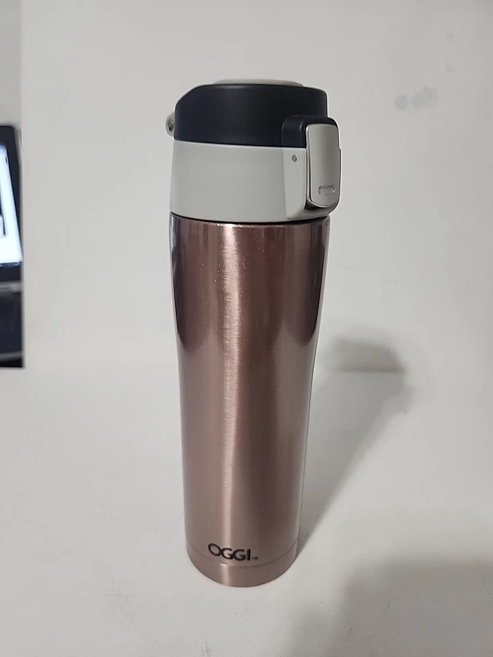 Garrafa de água de viagem de aço inoxidável calibre OGGI isolada água de café ouro RSE - Imagem 1 de 4